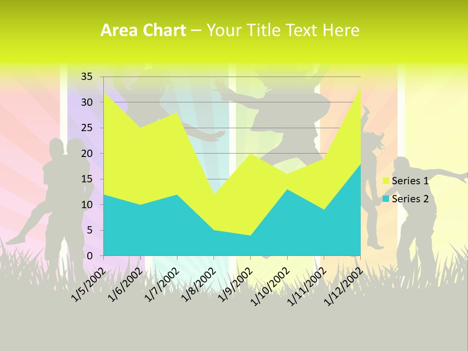 Vector Cool Young PowerPoint Template