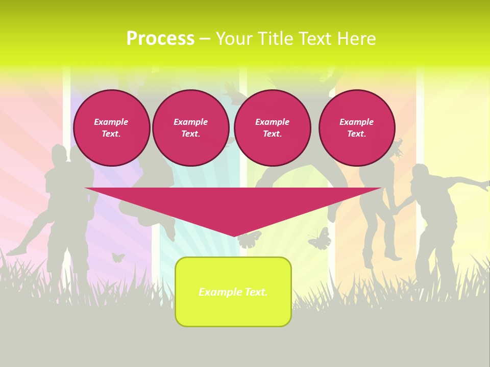 Vector Cool Young PowerPoint Template