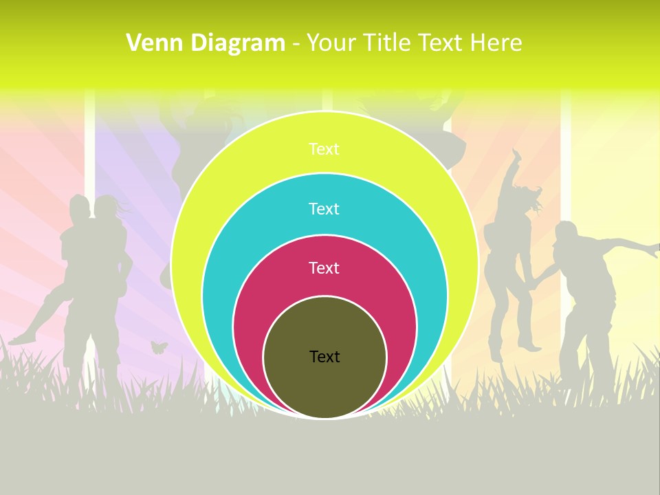 Vector Cool Young PowerPoint Template