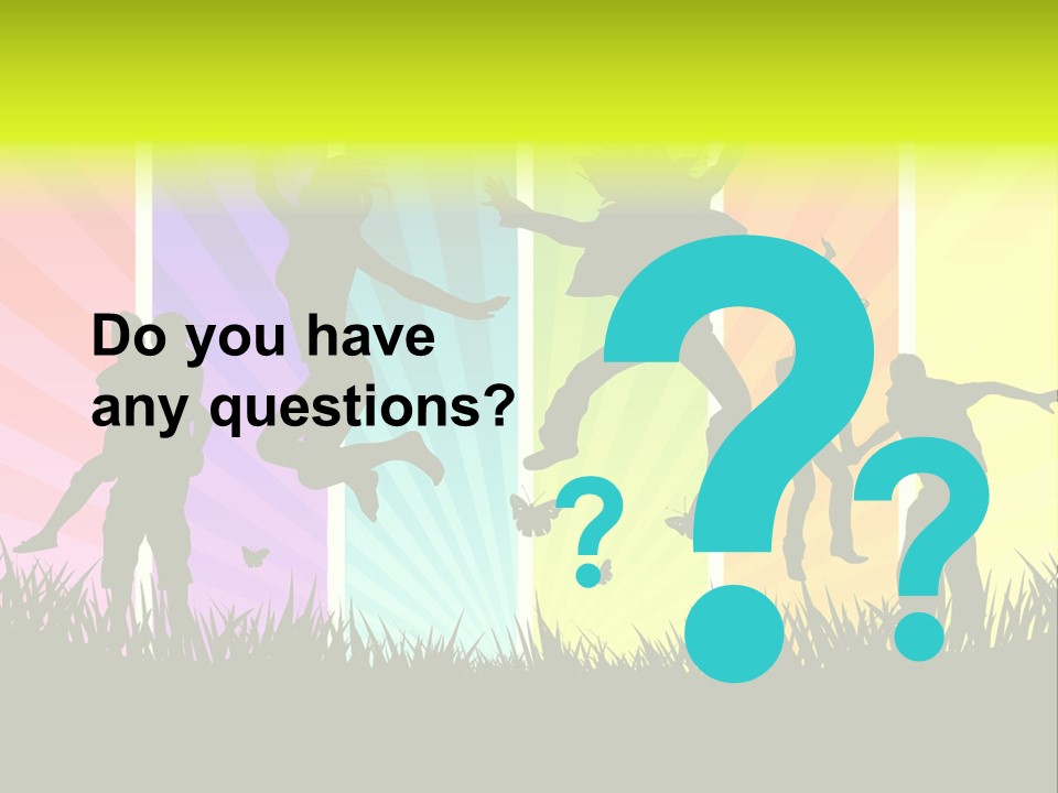 Vector Cool Young PowerPoint Template