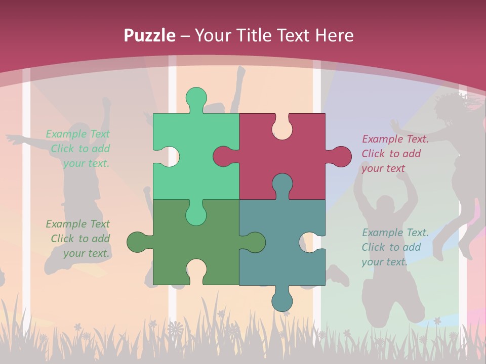 Friendship Successful Youth PowerPoint Template