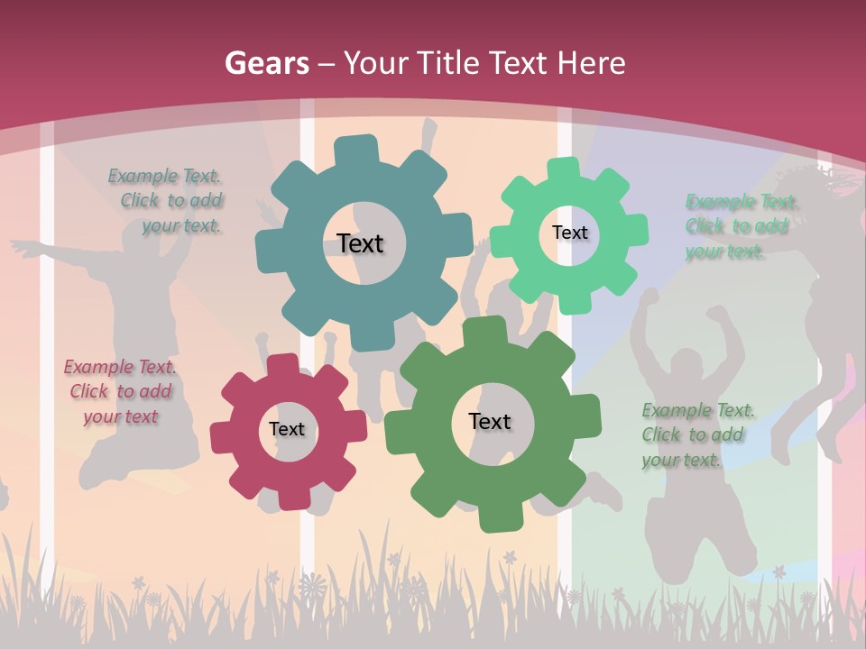 Friendship Successful Youth PowerPoint Template