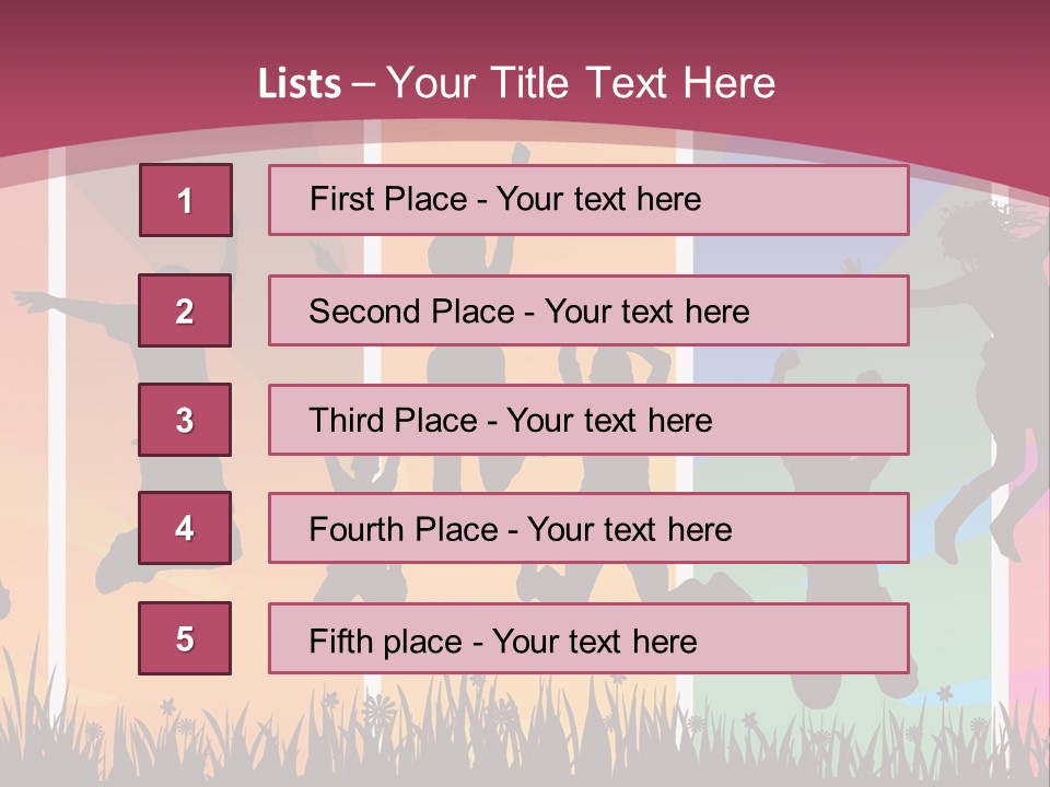Friendship Successful Youth PowerPoint Template