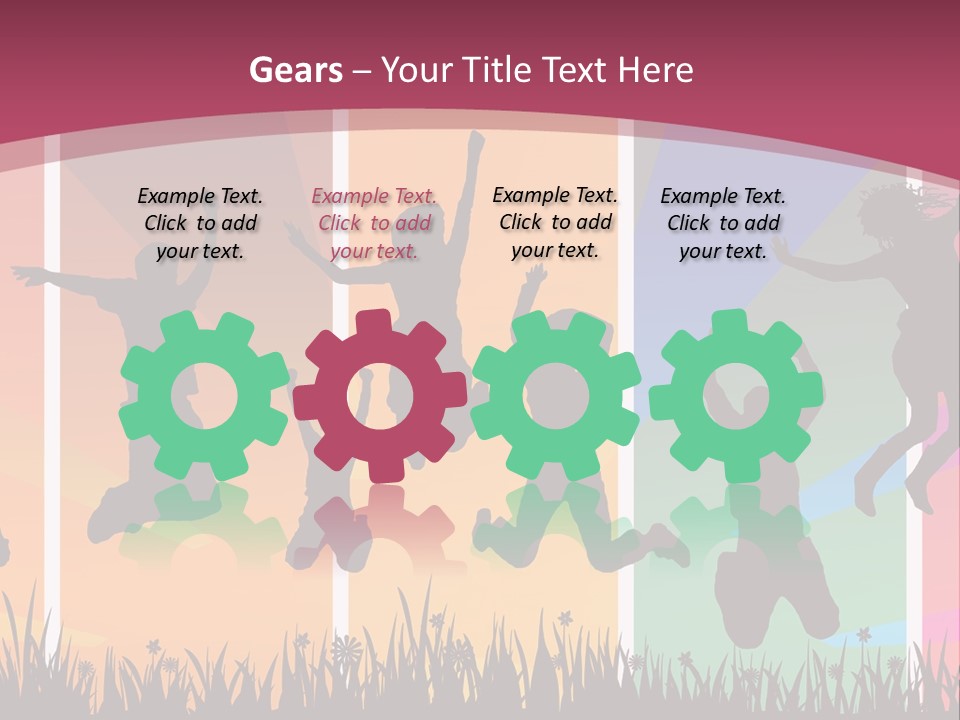 Friendship Successful Youth PowerPoint Template