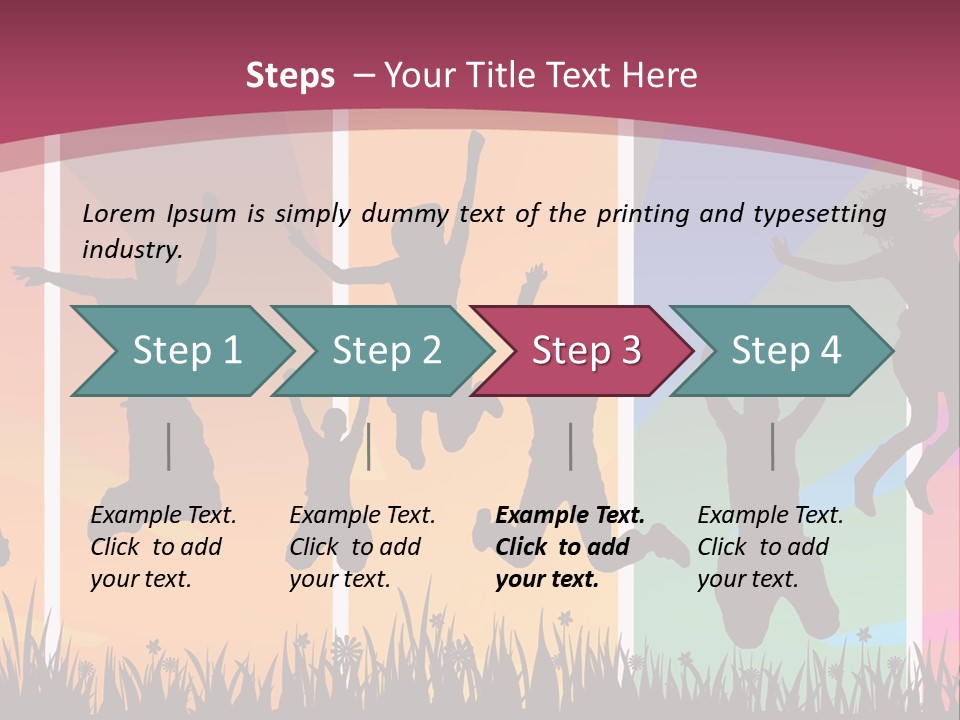 Friendship Successful Youth PowerPoint Template