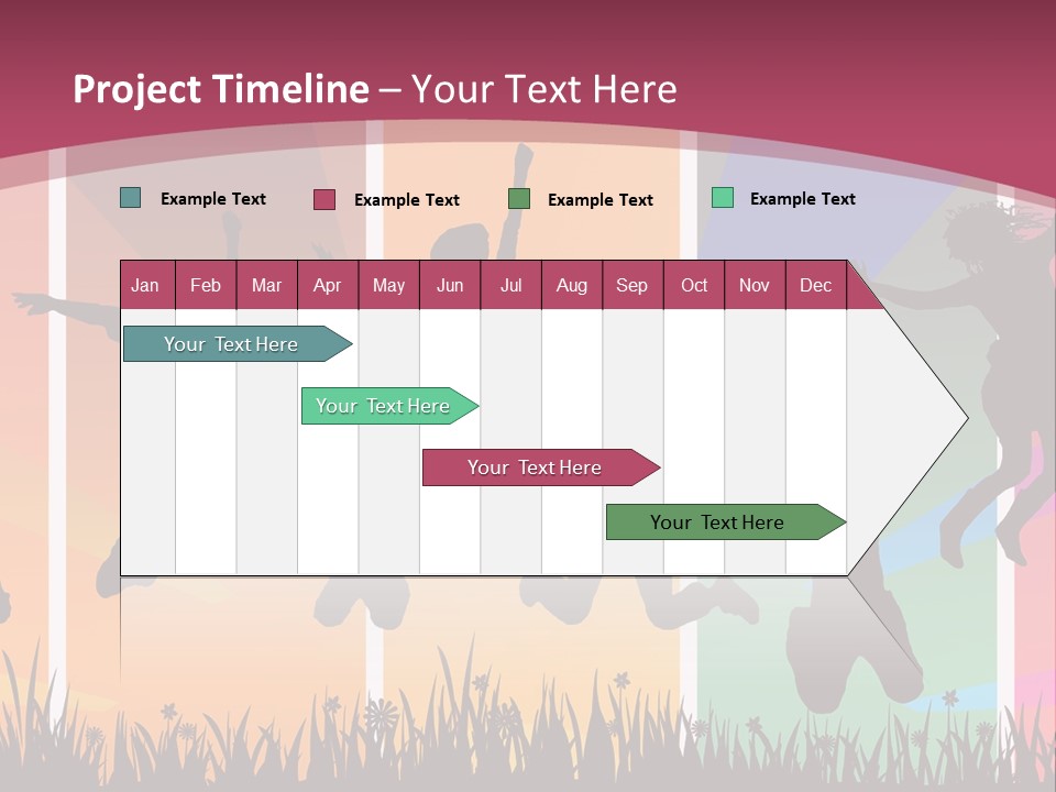 Friendship Successful Youth PowerPoint Template