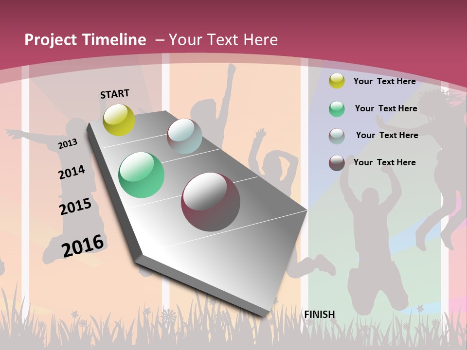 Friendship Successful Youth PowerPoint Template