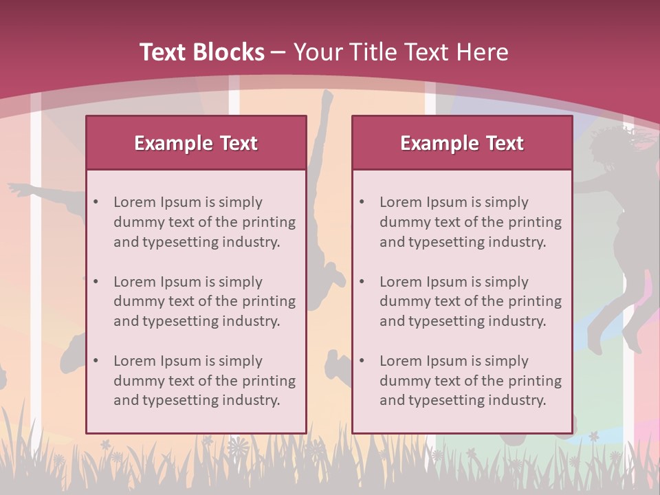Friendship Successful Youth PowerPoint Template