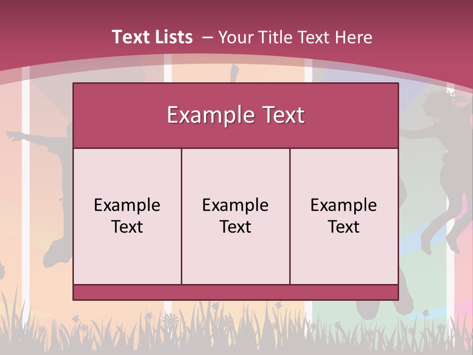 Friendship Successful Youth PowerPoint Template
