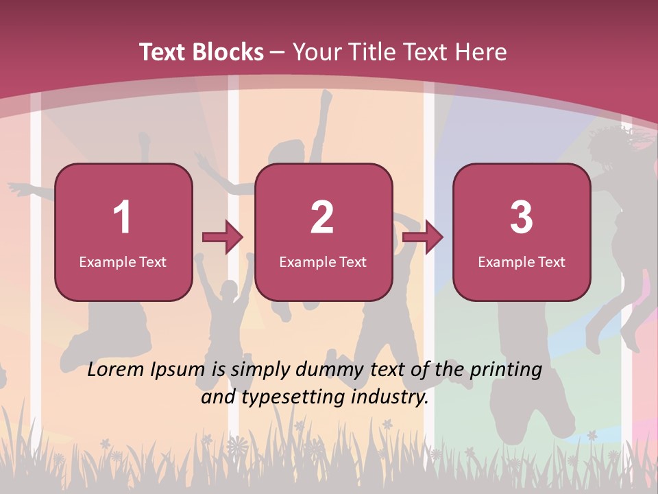 Friendship Successful Youth PowerPoint Template