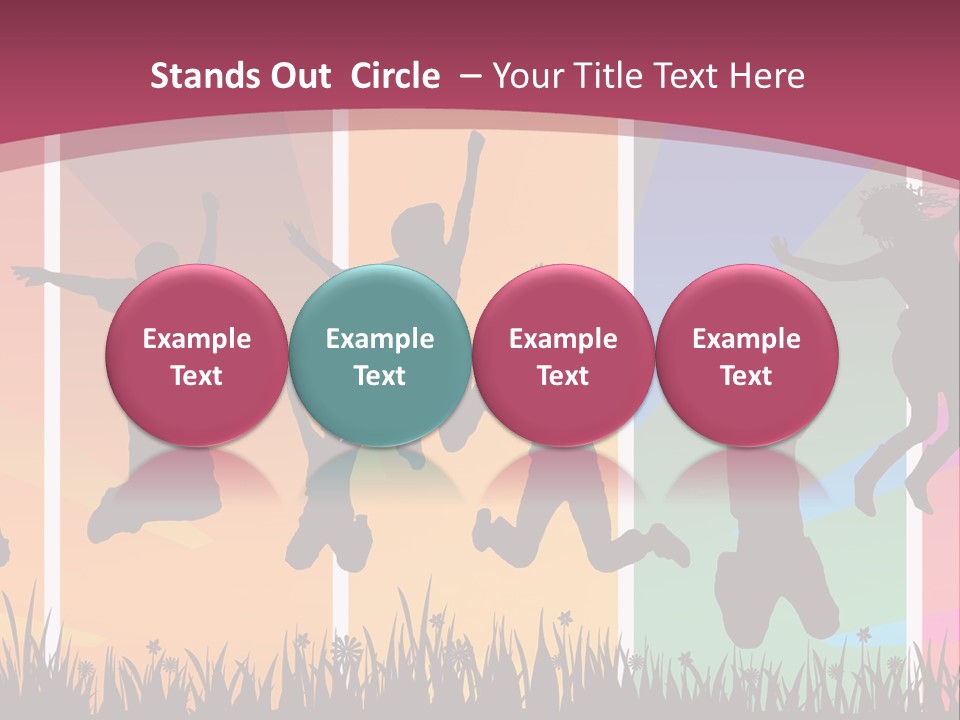 Friendship Successful Youth PowerPoint Template