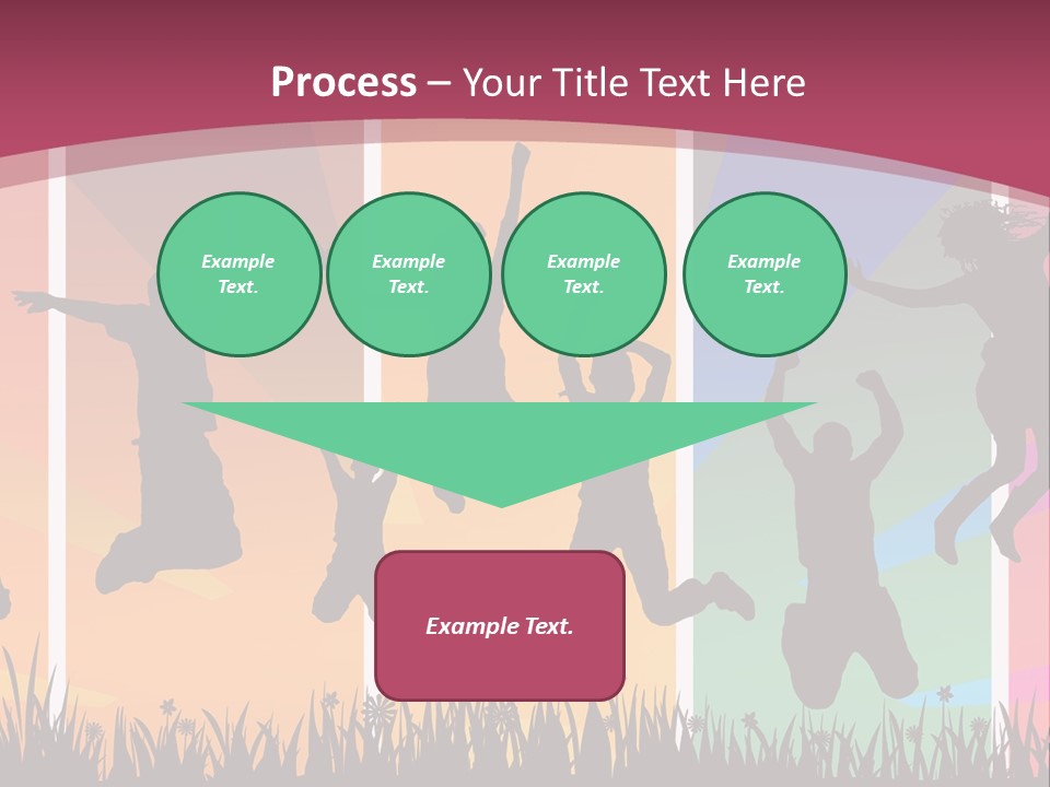 Friendship Successful Youth PowerPoint Template