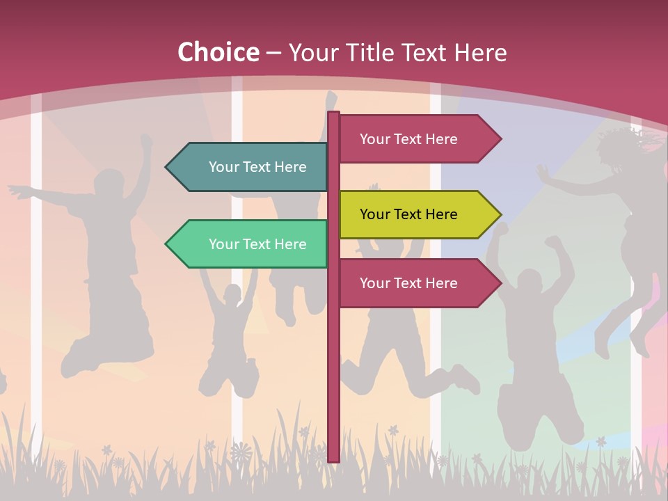 Friendship Successful Youth PowerPoint Template