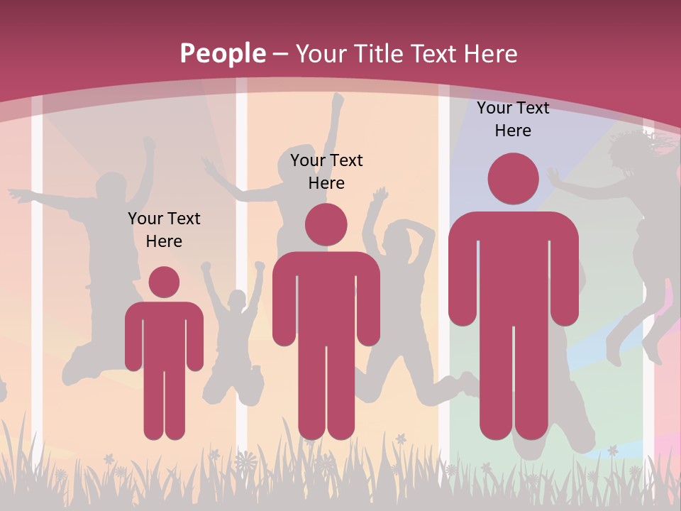 Friendship Successful Youth PowerPoint Template