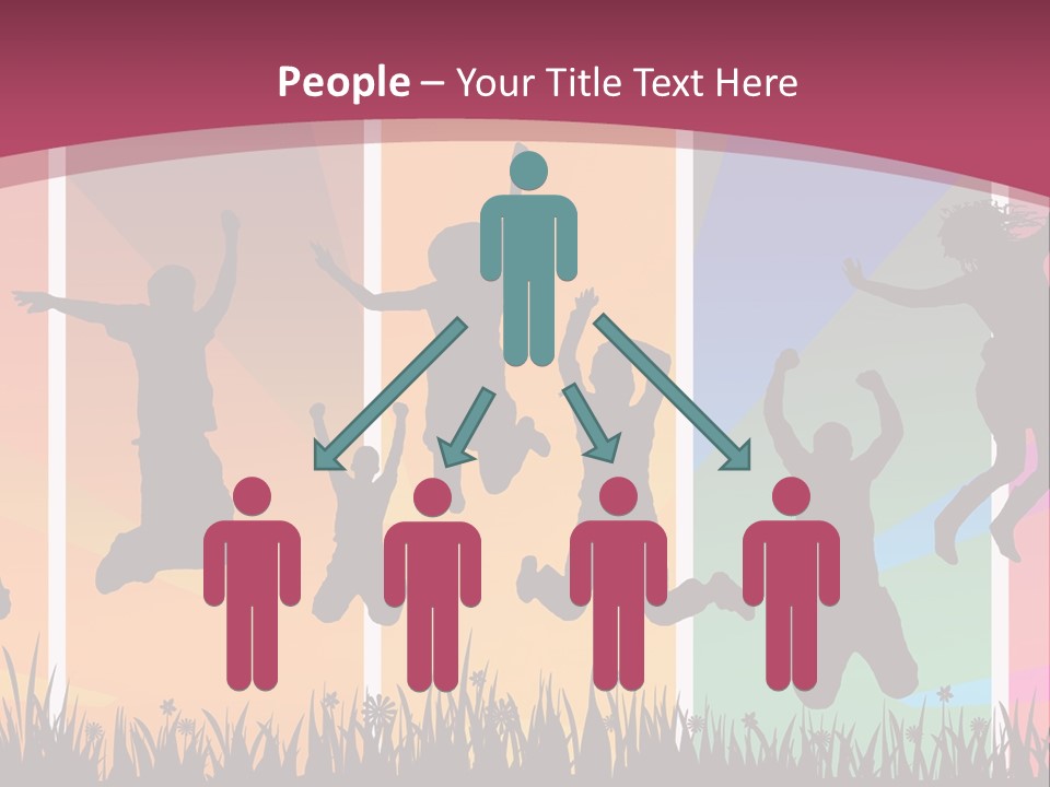 Friendship Successful Youth PowerPoint Template