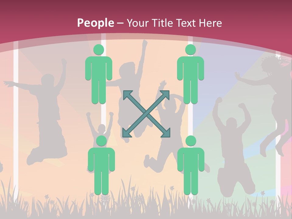 Friendship Successful Youth PowerPoint Template