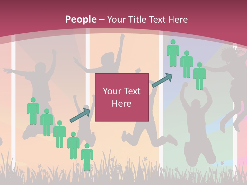 Friendship Successful Youth PowerPoint Template