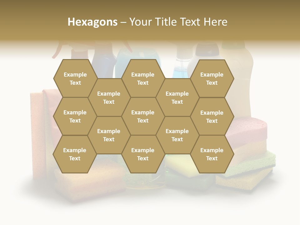 Protective Glove Housework Household Equipment PowerPoint Template