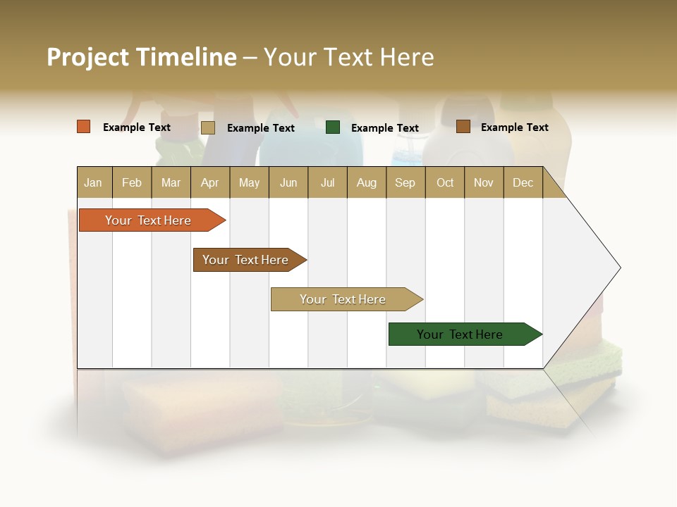 Protective Glove Housework Household Equipment PowerPoint Template