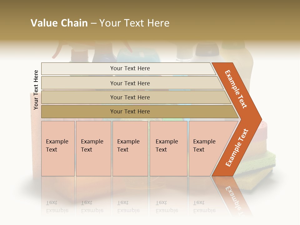 Protective Glove Housework Household Equipment PowerPoint Template