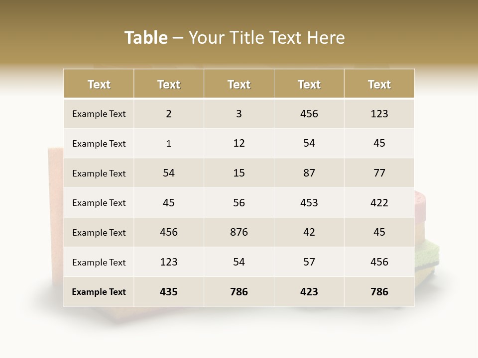 Protective Glove Housework Household Equipment PowerPoint Template