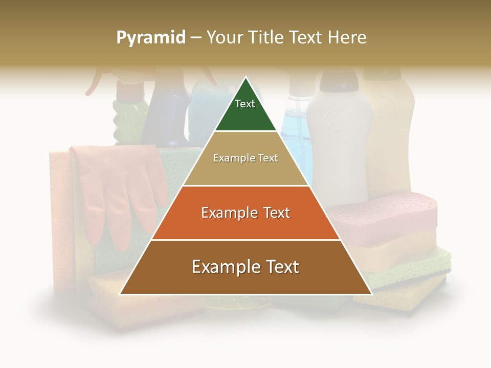 Protective Glove Housework Household Equipment PowerPoint Template