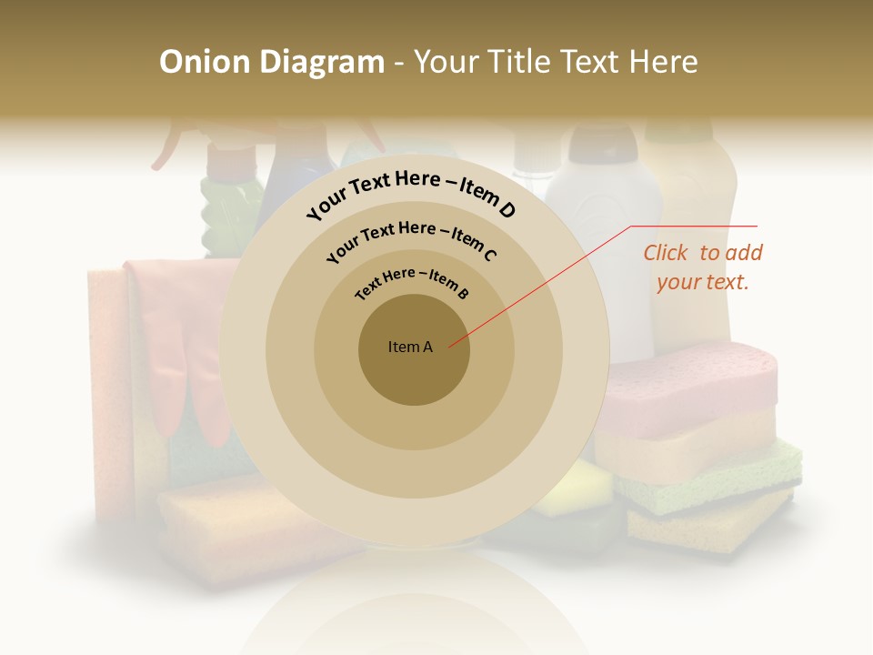 Protective Glove Housework Household Equipment PowerPoint Template