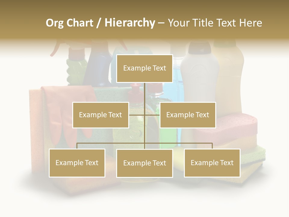 Protective Glove Housework Household Equipment PowerPoint Template