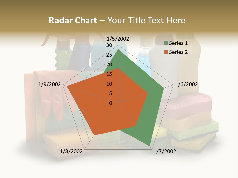 Protective Glove Housework Household Equipment PowerPoint Template