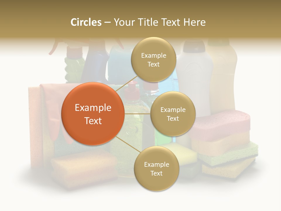 Protective Glove Housework Household Equipment PowerPoint Template