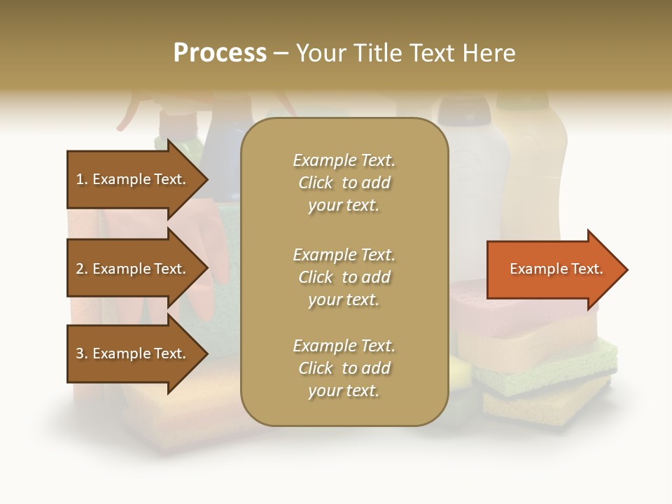 Protective Glove Housework Household Equipment PowerPoint Template