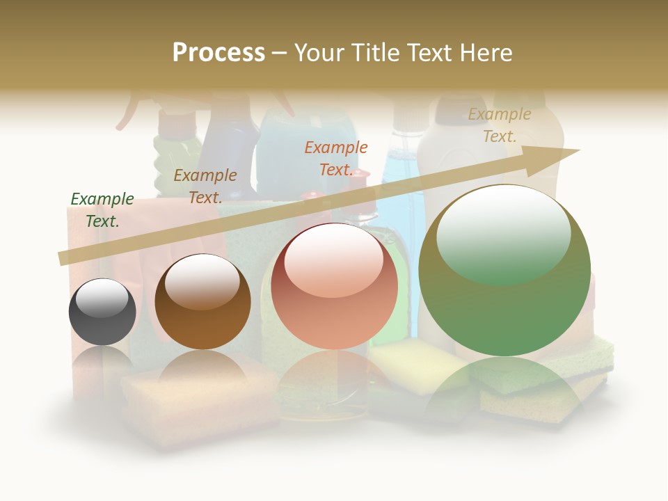 Protective Glove Housework Household Equipment PowerPoint Template