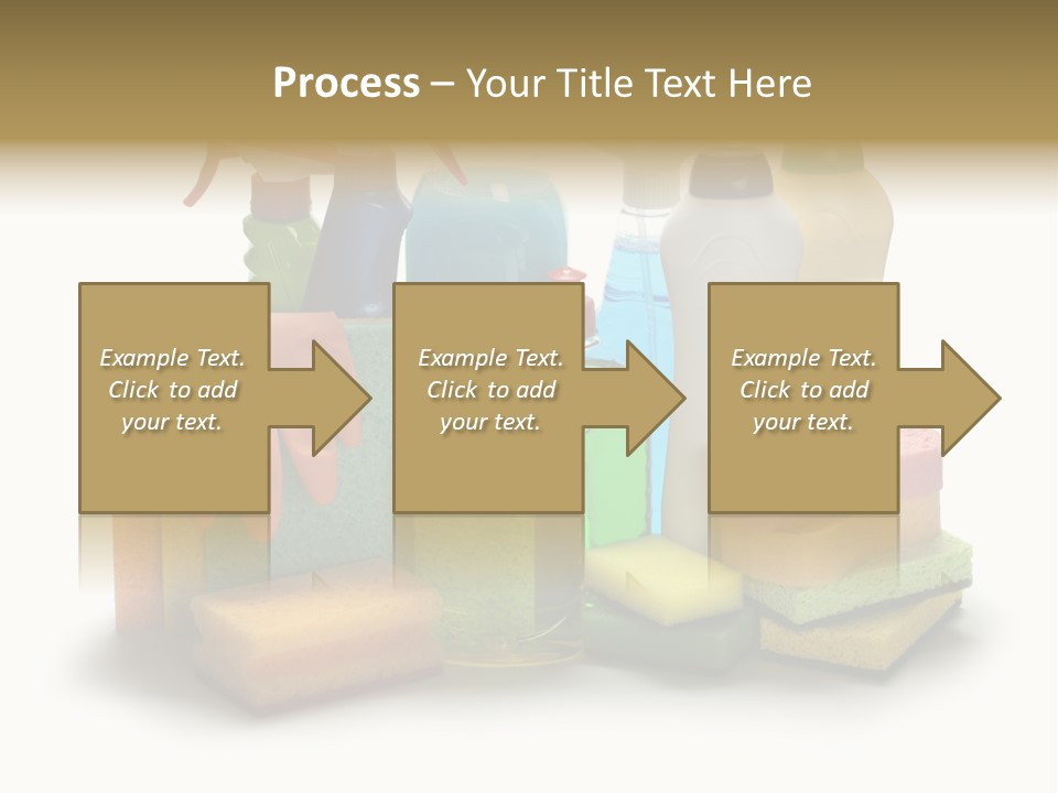 Protective Glove Housework Household Equipment PowerPoint Template