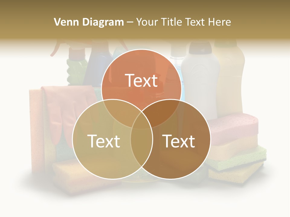 Protective Glove Housework Household Equipment PowerPoint Template