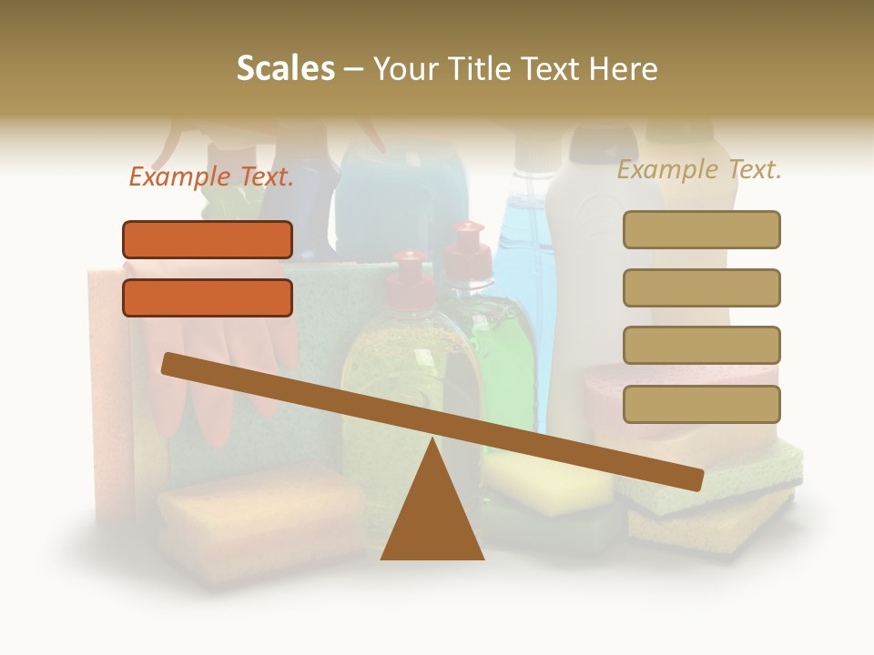 Protective Glove Housework Household Equipment PowerPoint Template