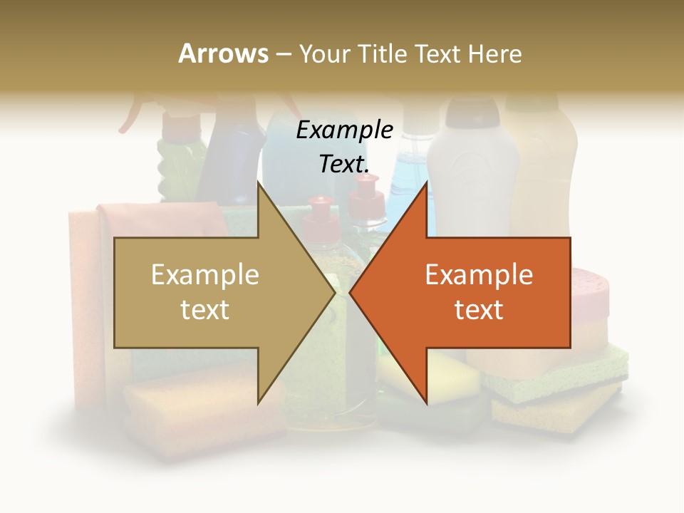 Protective Glove Housework Household Equipment PowerPoint Template