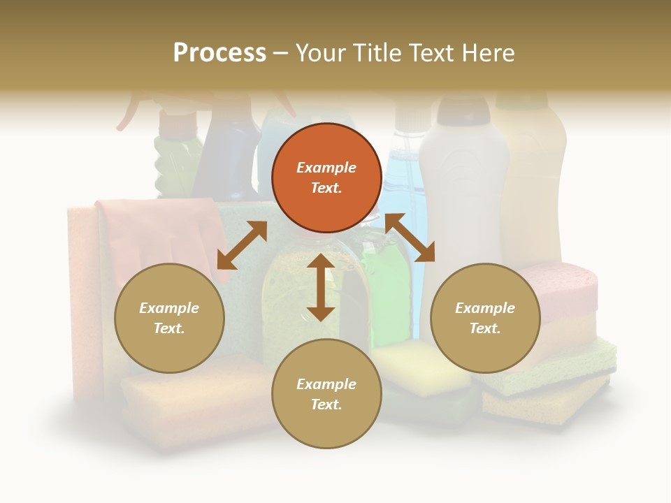 Protective Glove Housework Household Equipment PowerPoint Template