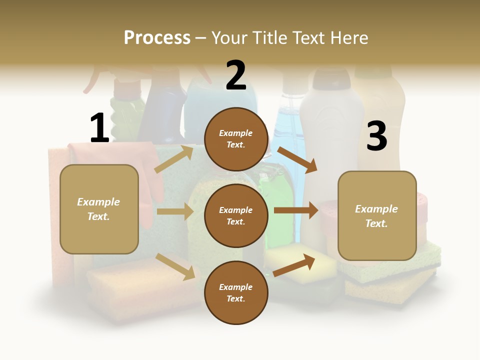 Protective Glove Housework Household Equipment PowerPoint Template