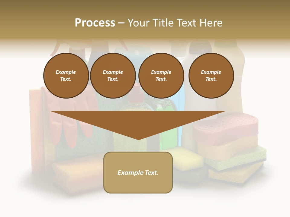 Protective Glove Housework Household Equipment PowerPoint Template