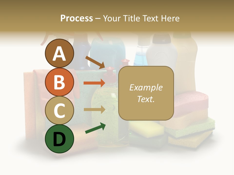 Protective Glove Housework Household Equipment PowerPoint Template