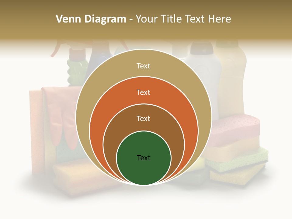 Protective Glove Housework Household Equipment PowerPoint Template