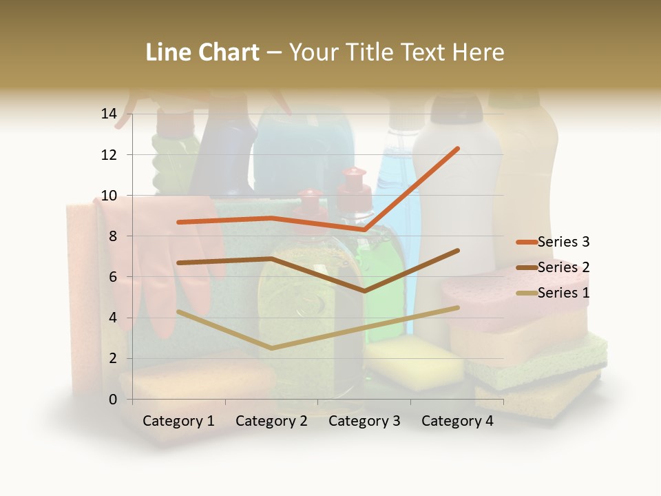 Protective Glove Housework Household Equipment PowerPoint Template