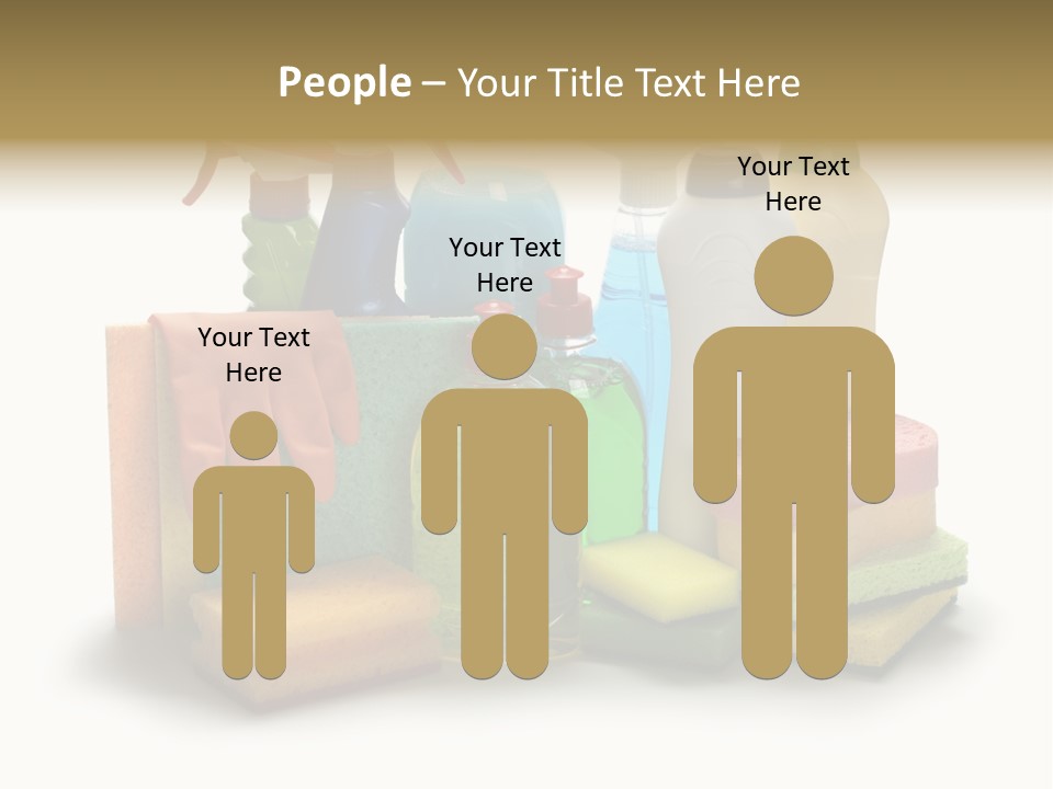 Protective Glove Housework Household Equipment PowerPoint Template