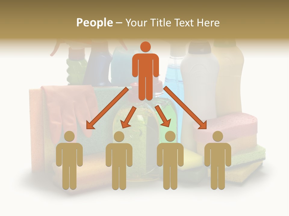 Protective Glove Housework Household Equipment PowerPoint Template