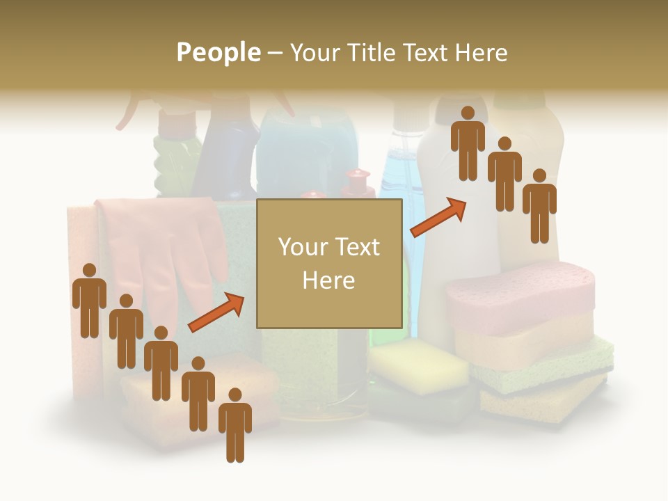 Protective Glove Housework Household Equipment PowerPoint Template