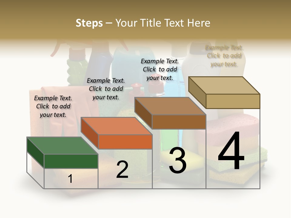 Protective Glove Housework Household Equipment PowerPoint Template