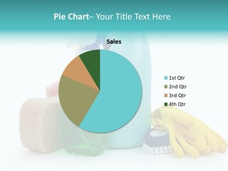 Disinfectant Washing Plastic PowerPoint Template