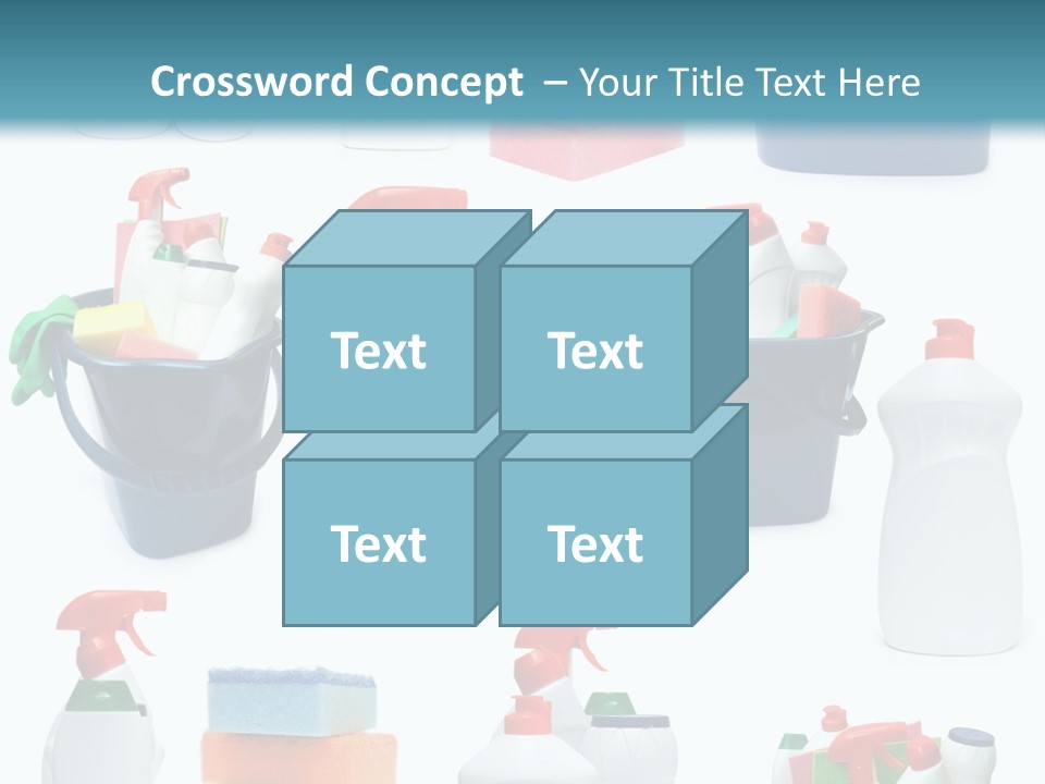 Rubber Household Equipment PowerPoint Template