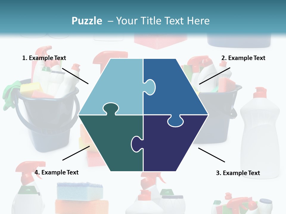 Rubber Household Equipment PowerPoint Template