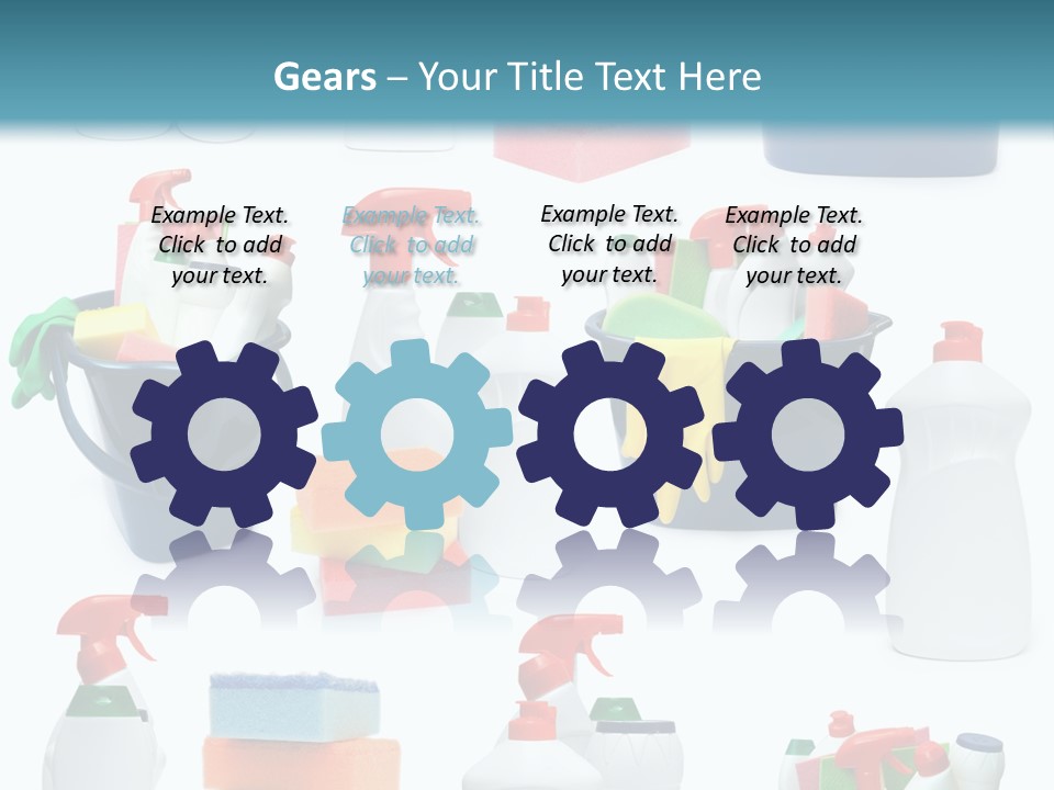 Rubber Household Equipment PowerPoint Template